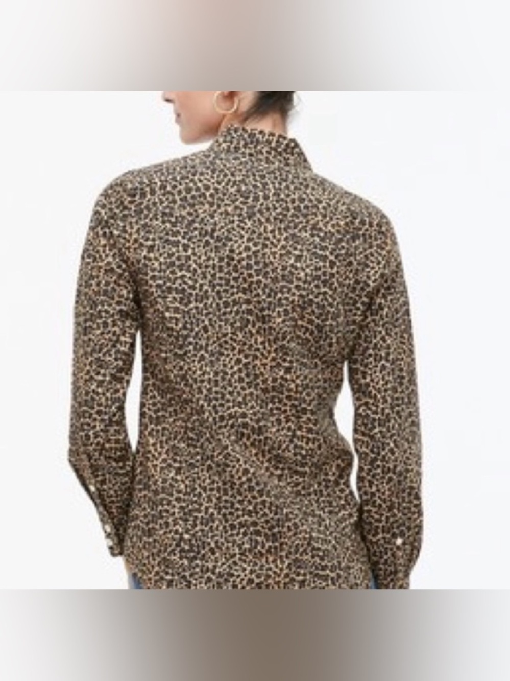 J.Crew casual button down shirt animal print - Picture 2 of 7